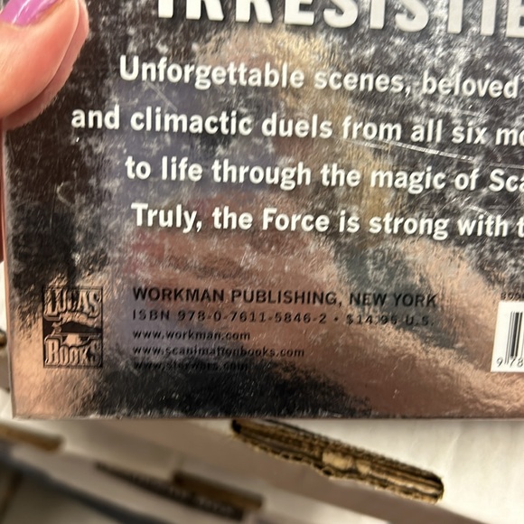 Star Wars animated "scanimation" Book collectors book hardcover - Picture 5 of 6